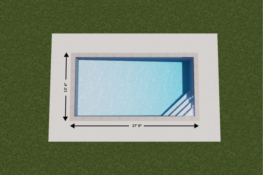 The Keystone - Rectangle Pool