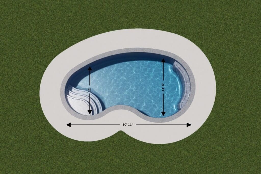 The Oasis - Kidney Swimming Pool