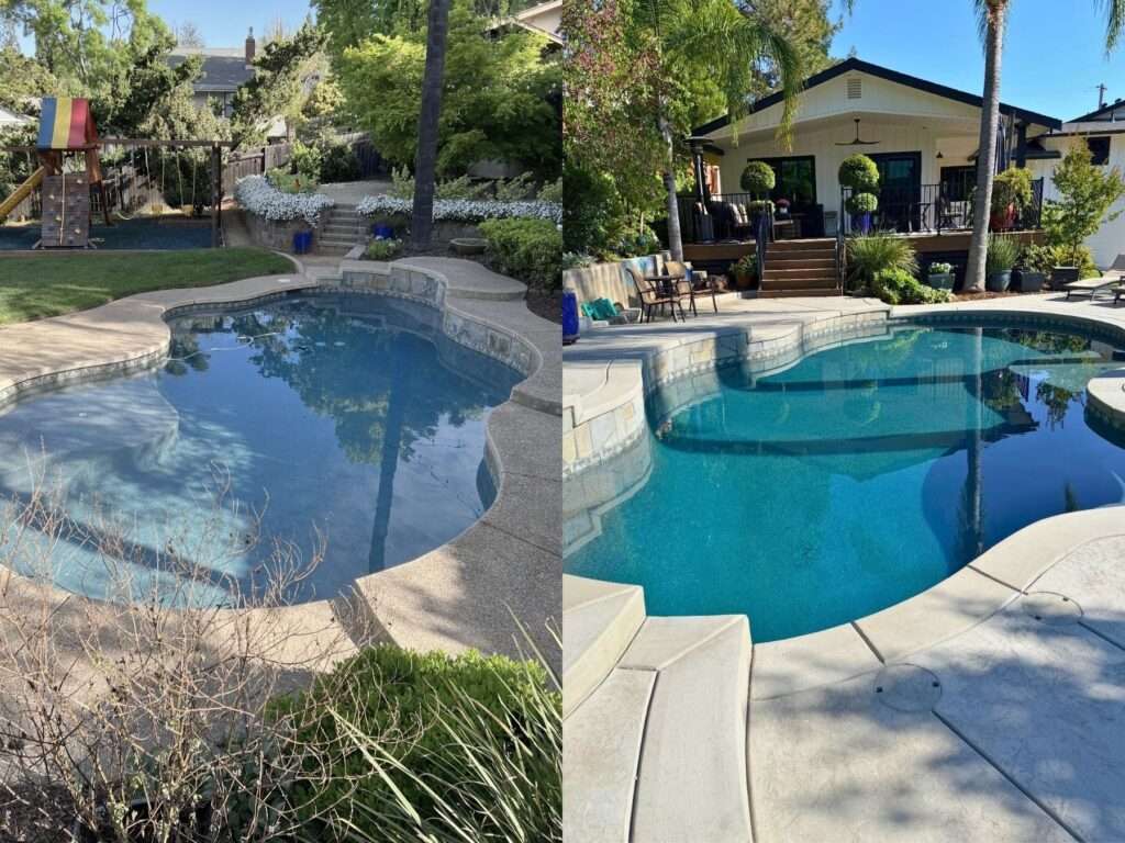 Swimming Pool Remodel by Granite Pools
