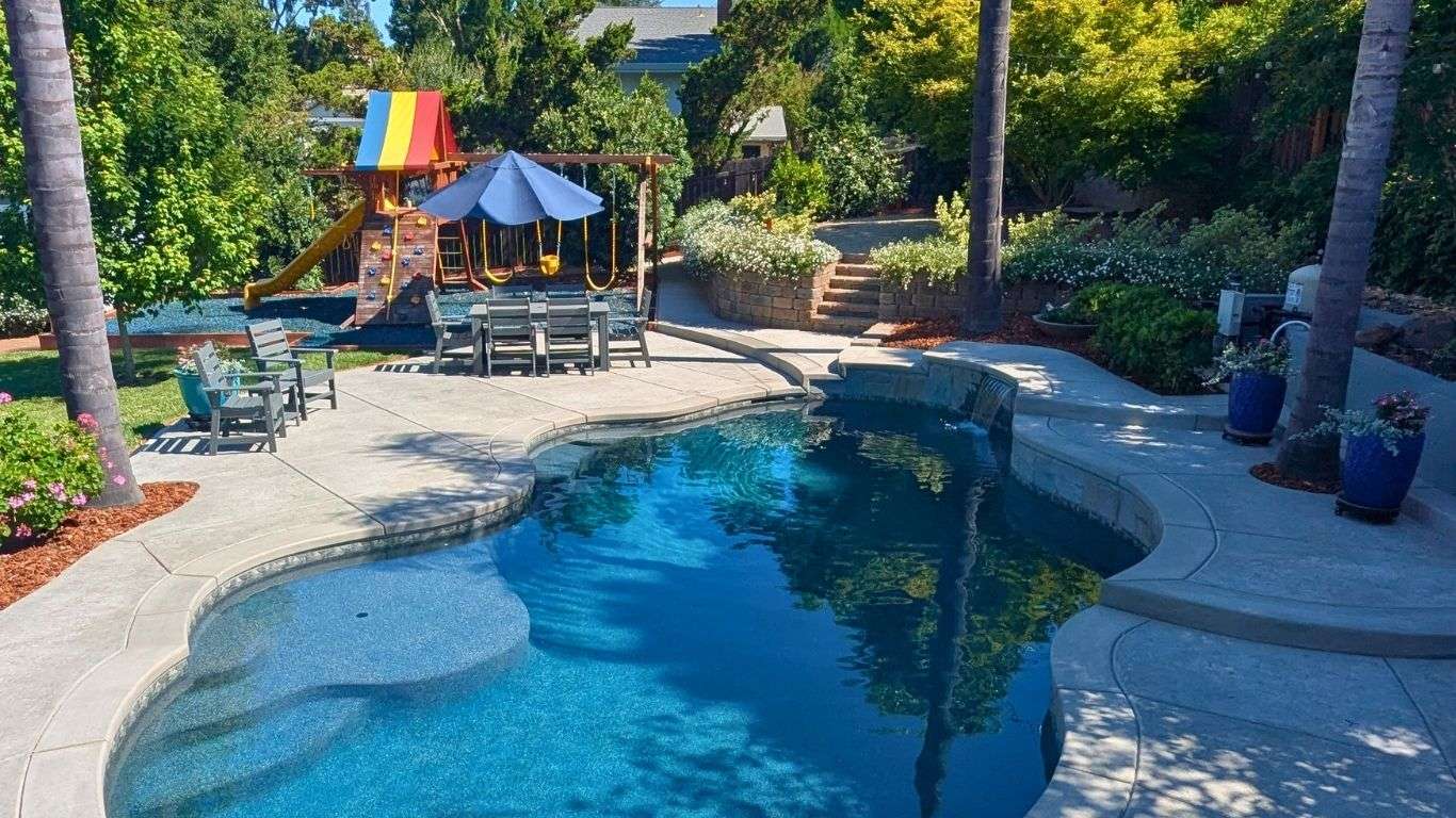Swimming Pool Remodel After