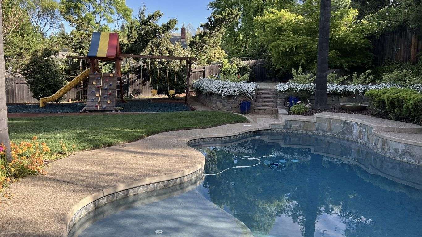 Swimming Pool Remodel Before