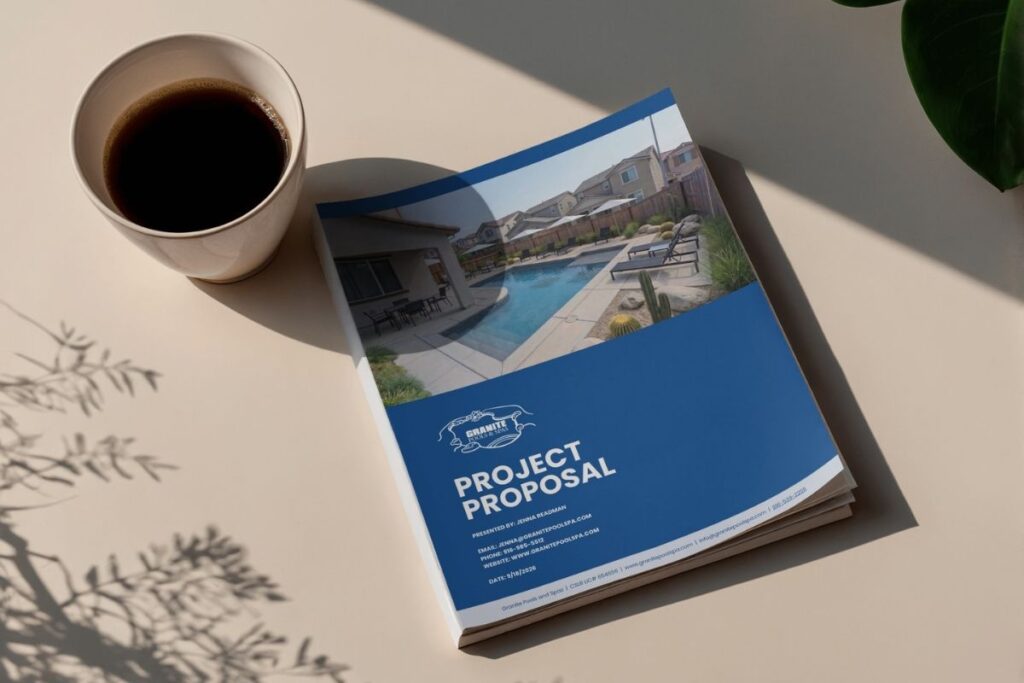 Custom Swimming Pool Design Process Proposal