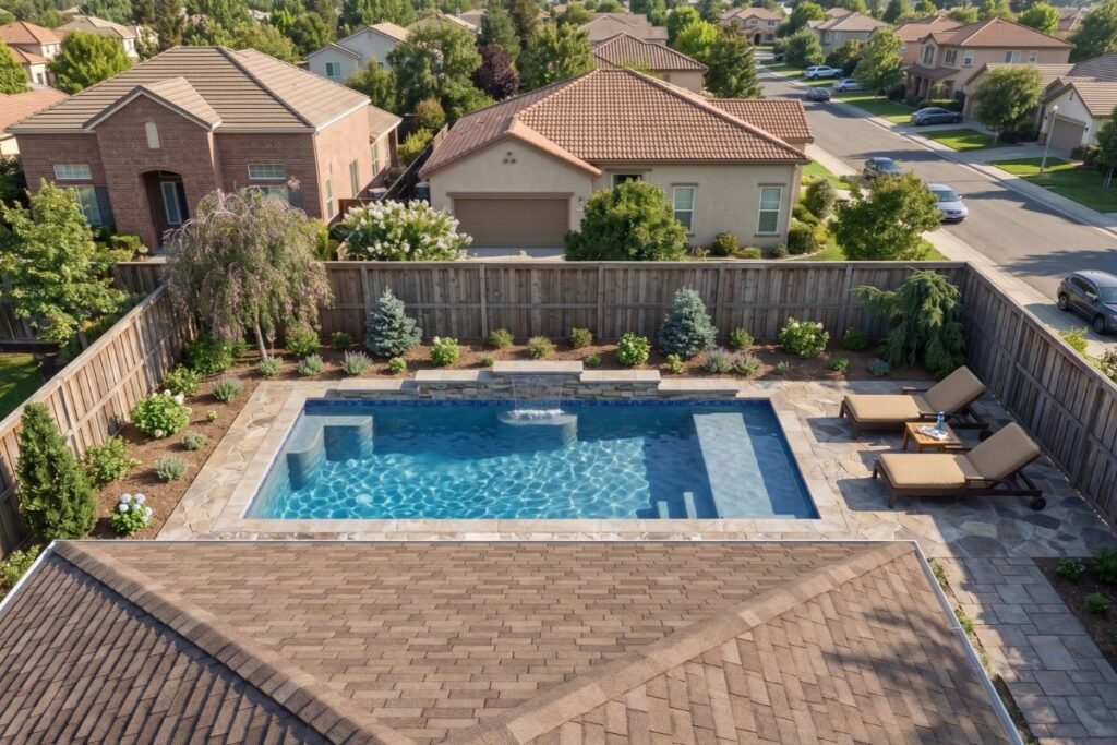 Granite Pools 3D Rendering